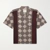 Rohit Convertible-Collar Printed Cotton Shirt Rohit Convertible-Collar Printed Cotton Shirt