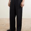 Arthur Wide-Leg Linen Drawstring Trousers - FR Arthur Wide-Leg Linen Drawstring Trousers - FR