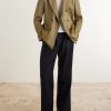 Arthur Wide-Leg Linen Drawstring Trousers - OU Arthur Wide-Leg Linen Drawstring Trousers - OU