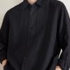 Garment-Dyed Linen Shirt - CU
