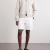 Linen and Cotton-Blend Bomber Jacket - OU Linen and Cotton-Blend Bomber Jacket - OU