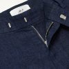 Straight-Leg Linen-Chambray Bermuda Shorts - CU
