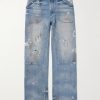 Branko Carpenter Straight-Leg Distressed Jeans