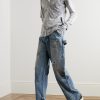 Branko Carpenter Straight-Leg Distressed Jeans - OU
