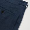 Steve Tapered Pleated Linen Trousers - CU Steve Tapered Pleated Linen Trousers - CU