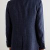 Unstructured Linen-Chambray Suit Jacket - BK