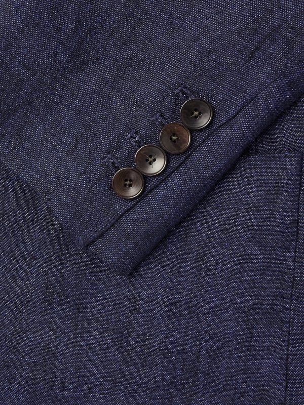 Unstructured Linen-Chambray Suit Jacket - CU