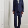 Unstructured Linen-Chambray Suit Jacket - OU