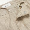 James Straight-Leg Striped Linen Suit Trousers - E1