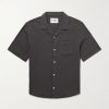 Camp-Collar Cotton Shirt Camp-Collar Cotton Shirt