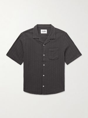 Camp-Collar Cotton Shirt Camp-Collar Cotton Shirt