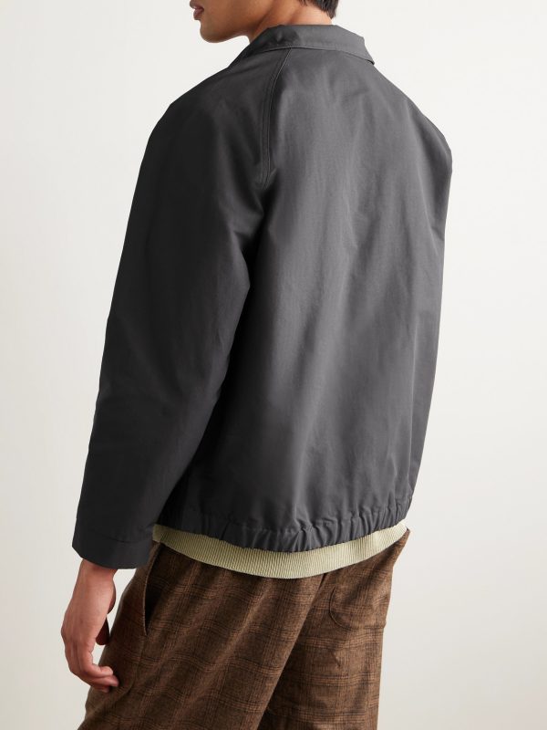 Dock Cotton and Nylon-Blend Jacket - BK