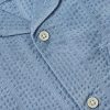 Convertible-Collar Striped Cotton-Seersucker Shirt - CU Convertible-Collar Striped Cotton-Seersucker Shirt - CU