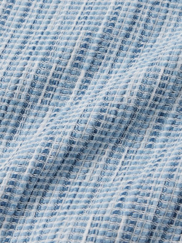 Camp-Collar Textured-Cotton Shirt - CU