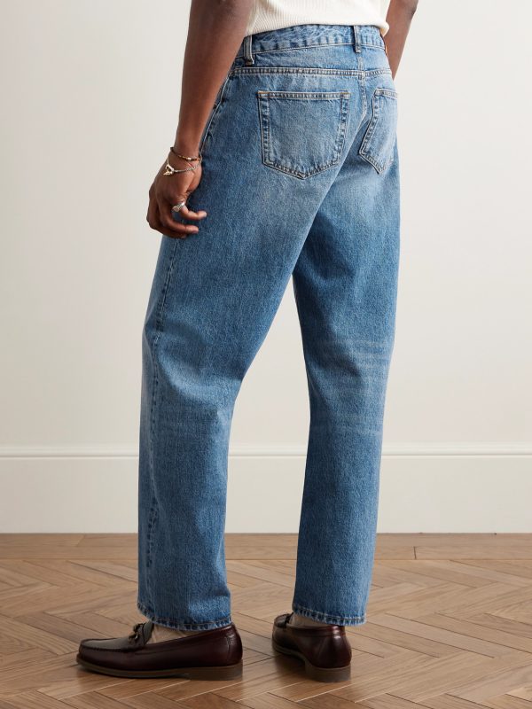 Straight-Leg Organic Jeans - BK