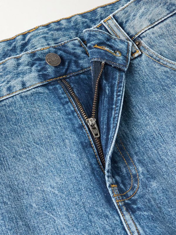 Straight-Leg Organic Jeans - E1