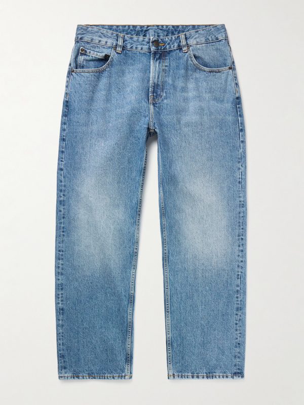Straight-Leg Organic Jeans
