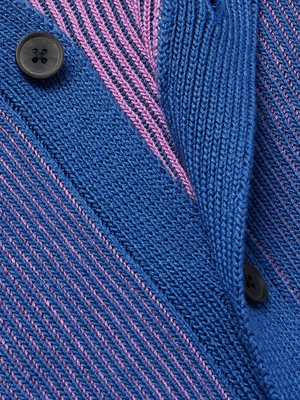 Plated Ribbed Cotton Shirt - CU
