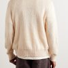 Sunflower Jacquard-Knit Organic Mercerised Cotton Cardigan - BK Sunflower Jacquard-Knit Organic Mercerised Cotton Cardigan - BK