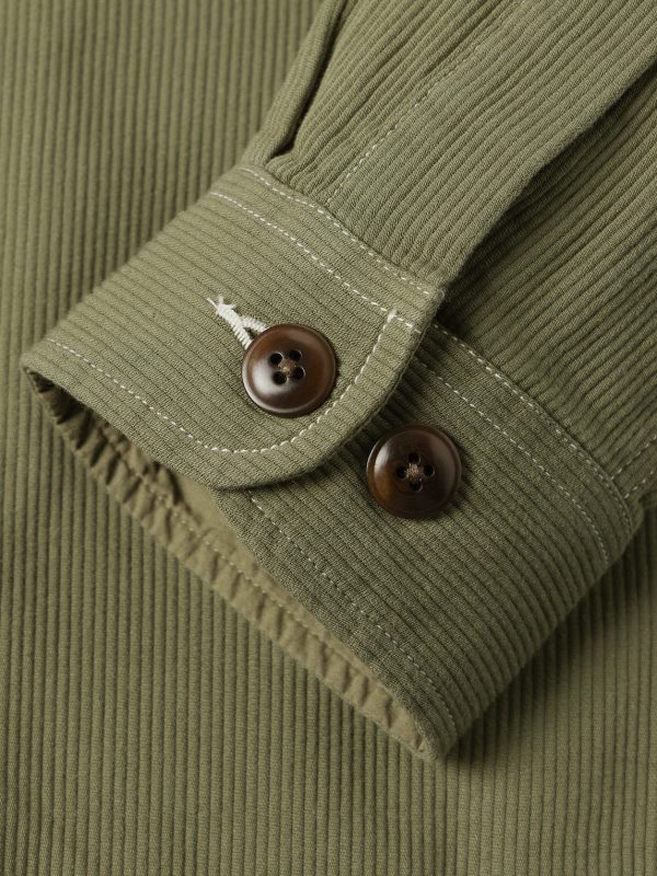 Bedford Ribbed Cotton Overshirt - CU