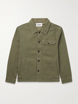Bedford Ribbed Cotton Overshirt Bedford Ribbed Cotton Overshirt