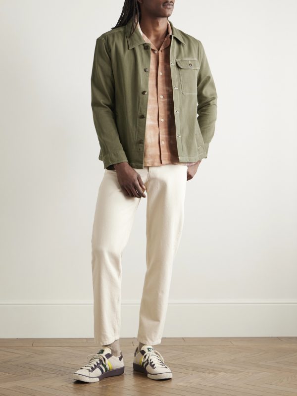 Bedford Ribbed Cotton Overshirt - OU