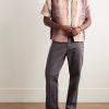 Cosmic Camp-Collar Tie-Dyed Linen and Cotton-Blend Shirt - OU Cosmic Camp-Collar Tie-Dyed Linen and Cotton-Blend Shirt - OU
