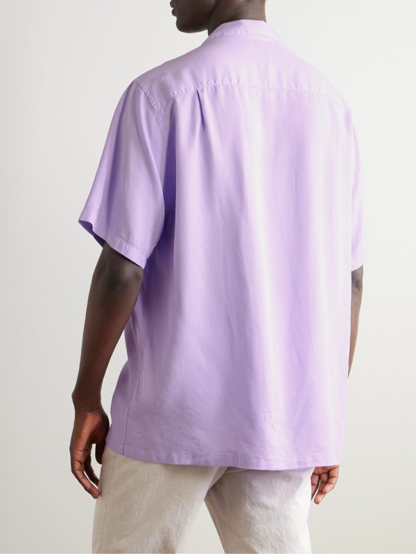 Dogtown Convertible-Collar TENCEL™ Lyocell Shirt - BK Dogtown Convertible-Collar TENCEL™ Lyocell Shirt - BK