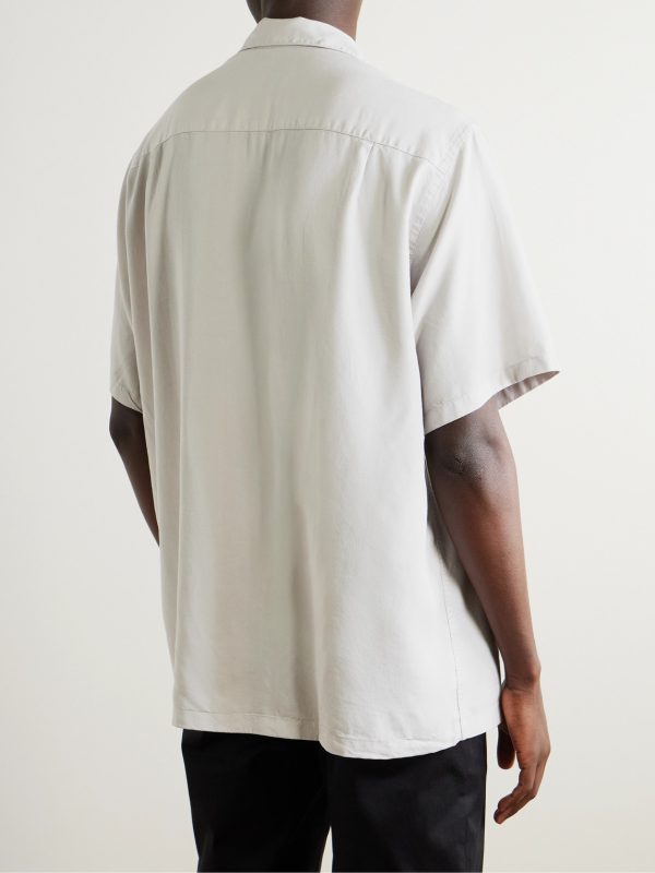 Dogtown Convertible-Collar TENCEL™ Lyocell Shirt - BK Dogtown Convertible-Collar TENCEL™ Lyocell Shirt - BK