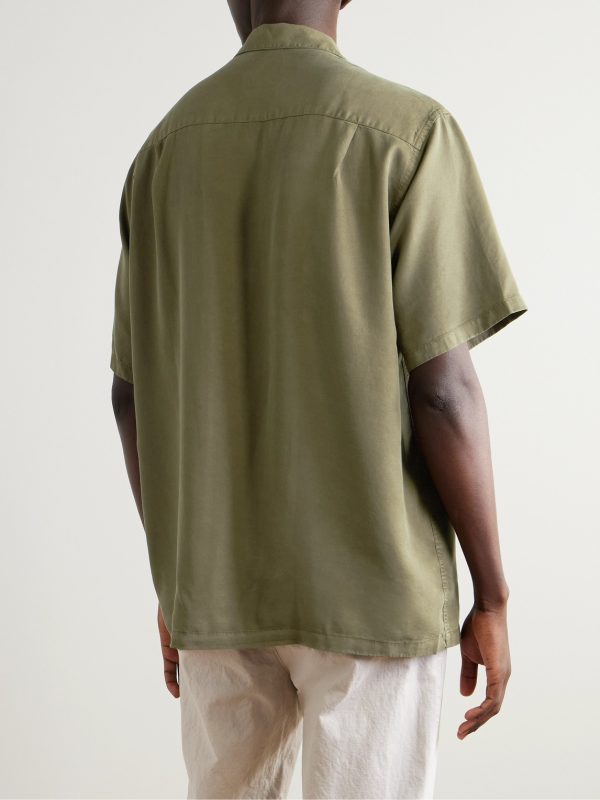 Dogtown Convertible-Collar TENCEL™ Lyocell Shirt - BK
