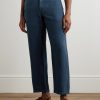 Straight-Leg Linen Trousers - FR Straight-Leg Linen Trousers - FR