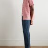 Straight-Leg Linen Trousers - OU Straight-Leg Linen Trousers - OU