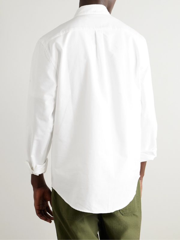 Belavista Button-Down Collar Cotton Oxford Shirt - BK