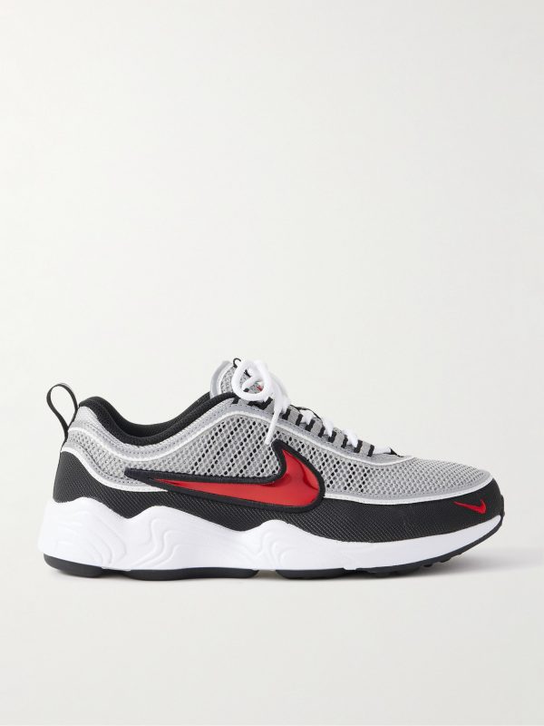 Air Zoom Spiridon Rubber-Trimmed Mesh Sneakers Air Zoom Spiridon Rubber-Trimmed Mesh Sneakers