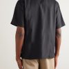 Vacation Convertible-Collar TENCEL™ Shirt - BK