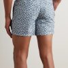 Charles Slim-Fit Mid-Length Floral-Print Swim Shorts - BK