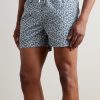 Charles Slim-Fit Mid-Length Floral-Print Swim Shorts - OU