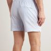Charles Slim-Fit Short-Length Striped Seersucker Swim Shorts - BK Charles Slim-Fit Short-Length Striped Seersucker Swim Shorts - BK