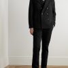 Wool-Blend Twill Peacoat - OU