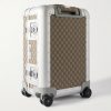 + FPM Milano 53cm Monogrammed Coated-Canvas and Aluminium Suitcase - BK + FPM Milano 53cm Monogrammed Coated-Canvas and Aluminium Suitcase - BK