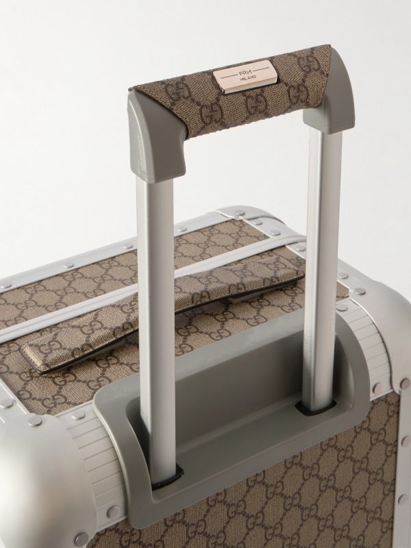 + FPM Milano 53cm Monogrammed Coated-Canvas and Aluminium Suitcase - CU + FPM Milano 53cm Monogrammed Coated-Canvas and Aluminium Suitcase - CU