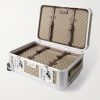 + FPM Milano 53cm Monogrammed Coated-Canvas and Aluminium Suitcase - E1 + FPM Milano 53cm Monogrammed Coated-Canvas and Aluminium Suitcase - E1