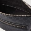 GG Leather-Trimmed Monogrammed Supreme Coated-Canvas Messenger Bag - E1