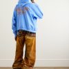 90's Oversized Logo-Print Cotton-Jersey Hoodie - OU
