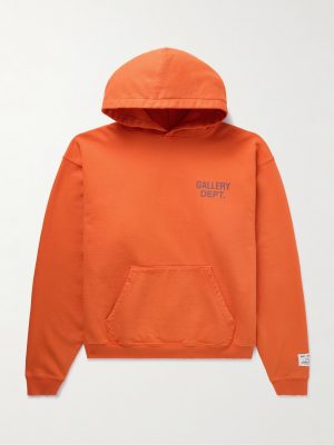 90's Oversized Logo-Print Cotton-Jersey Hoodie 90's Oversized Logo-Print Cotton-Jersey Hoodie