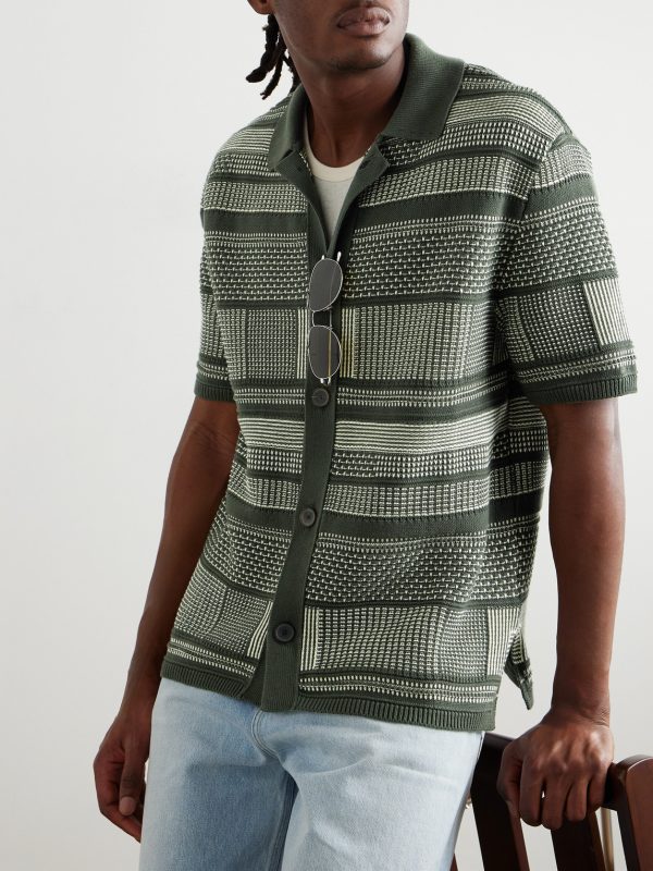 Striped Organic Cotton Shirt - FR