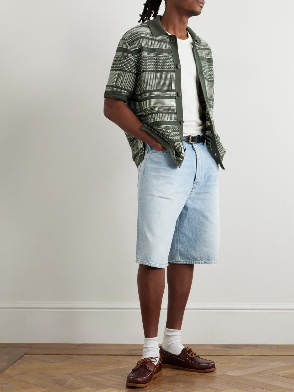 Striped Organic Cotton Shirt - OU