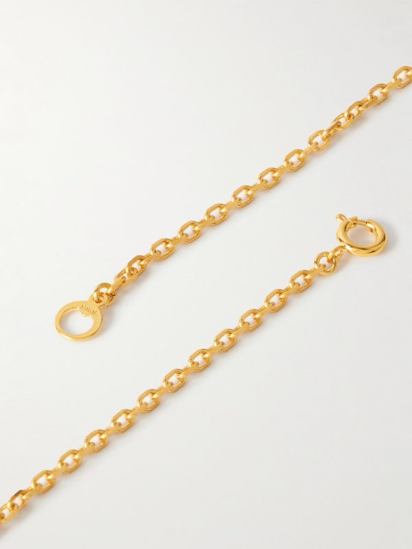 Polaris Gold-Plated Diamond Pendant Necklace - BK