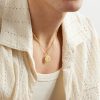 Polaris Gold-Plated Diamond Pendant Necklace - FR