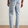 Tapahi Cropped Slim-Fit Straight-Leg Jeans - BK Tapahi Cropped Slim-Fit Straight-Leg Jeans - BK